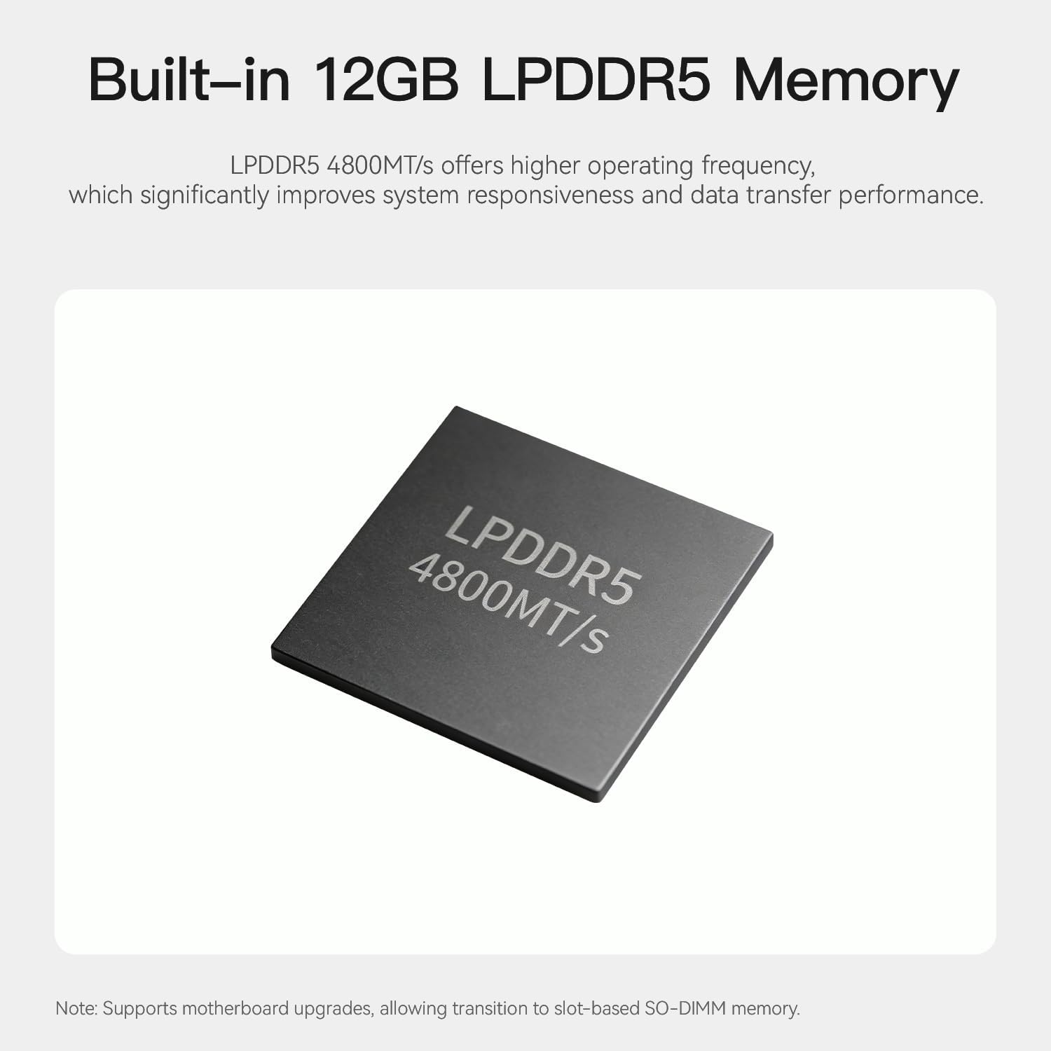 Beelink Mini PC, MINI S12 Intel Lake N95 4C/4T, 8GB DDR4 RAM 256GB SSD