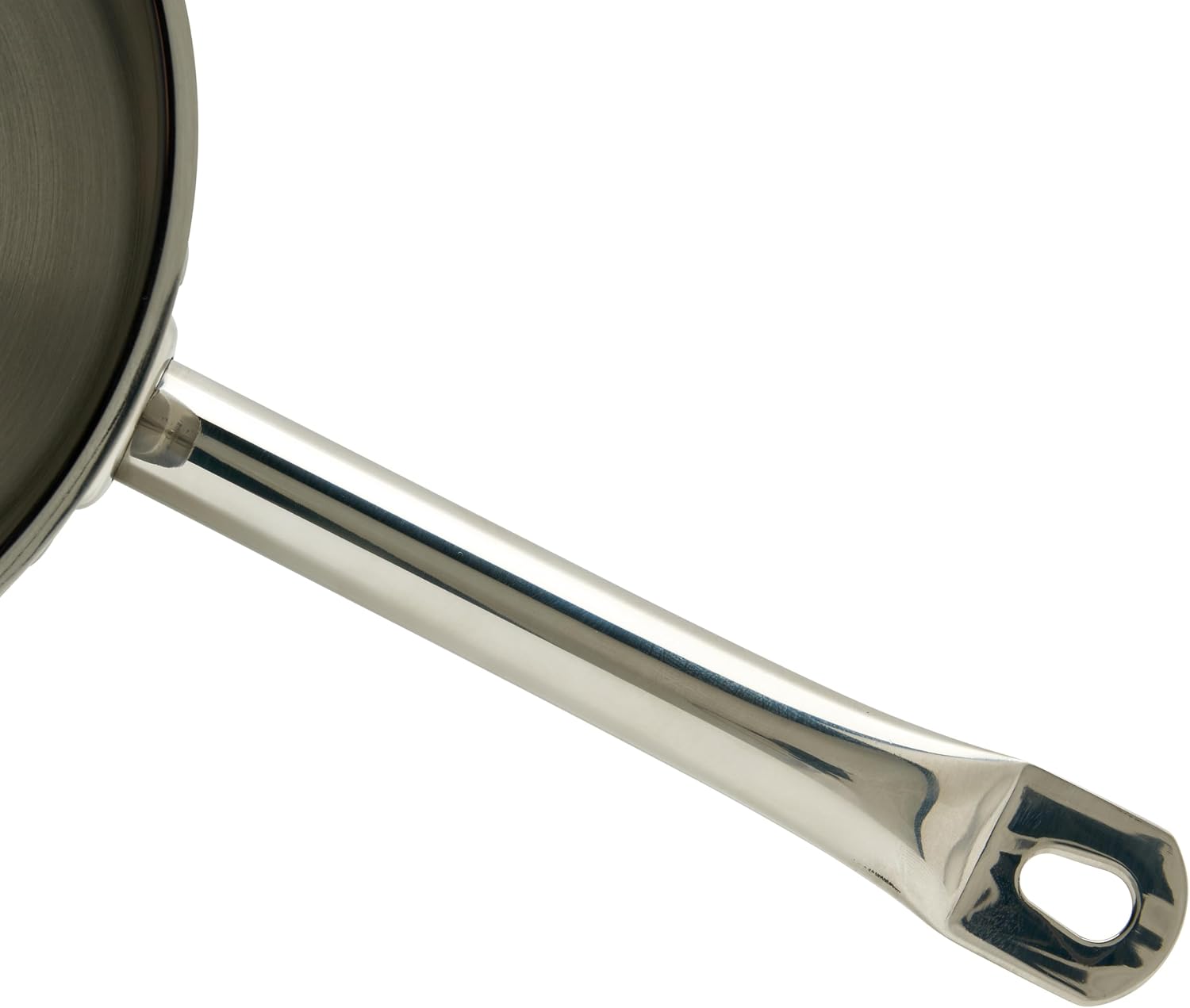 Winco 4 1/2 qt Heavy-Duty 4.5 qt Stainless Steel Sauce Pan with Cover | Even heat distribution, Secure riveted handle, Great for Cooking, Food Preparation and Restaurant Kitchens