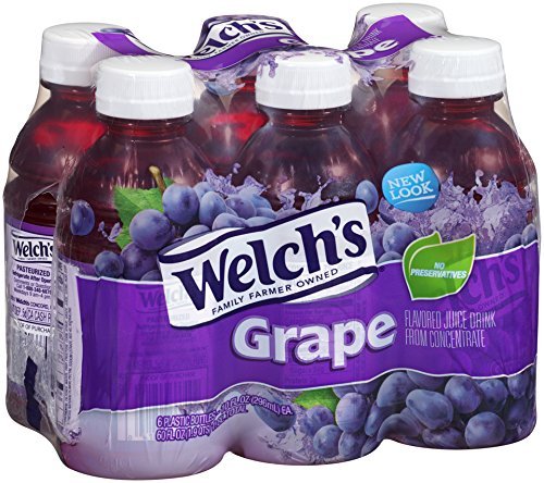 Welch's Grape Drink, 10-Ounce Bottles (Pack of 12)