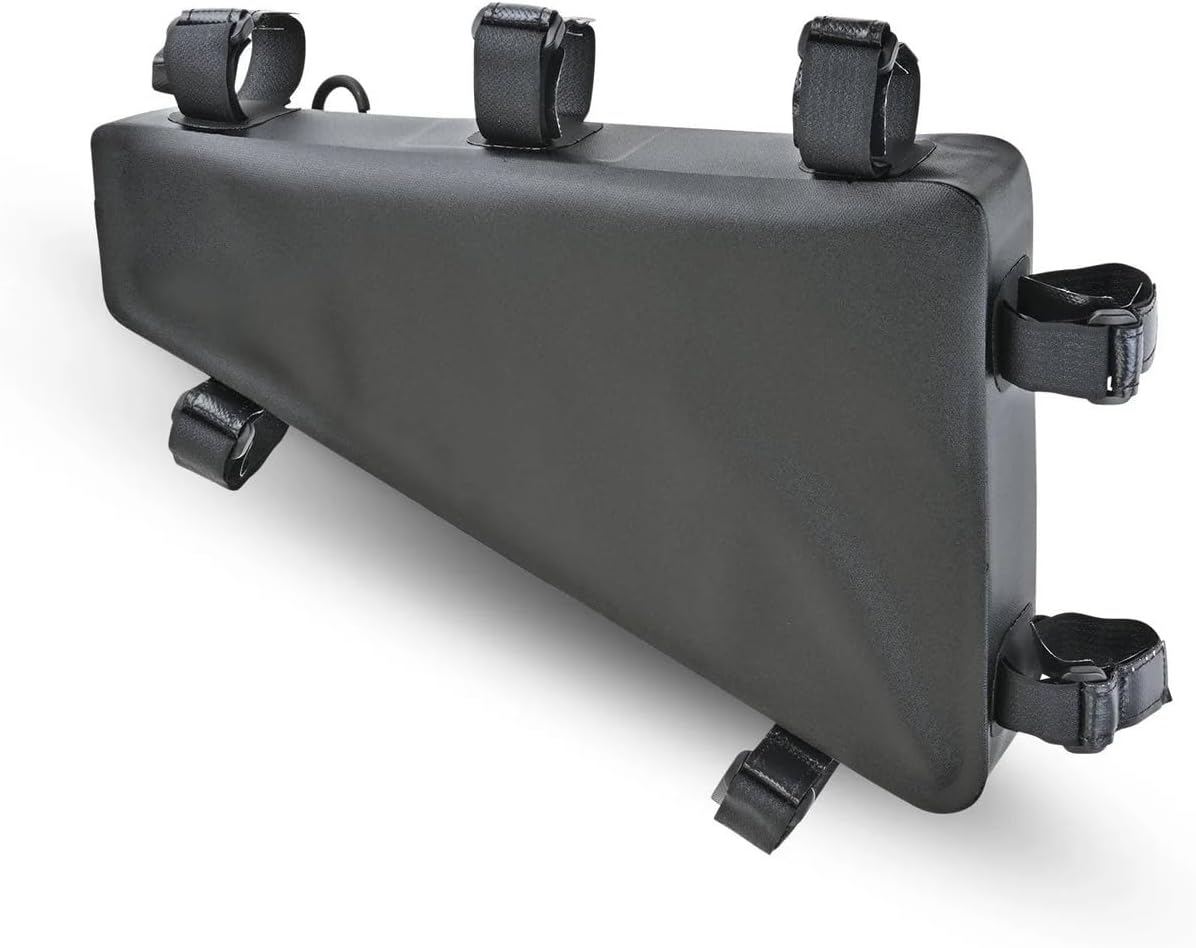 Orange Mud Waterproof Bike Frame Bag TPU Triangle Storage Bag