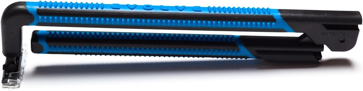EVOLVE Back Hair Removal Razor - 16 Inch Extended Reach Foldable Handle Body Shaver with 4 Cartridges - Men Women Wet Dry Shaving Tool