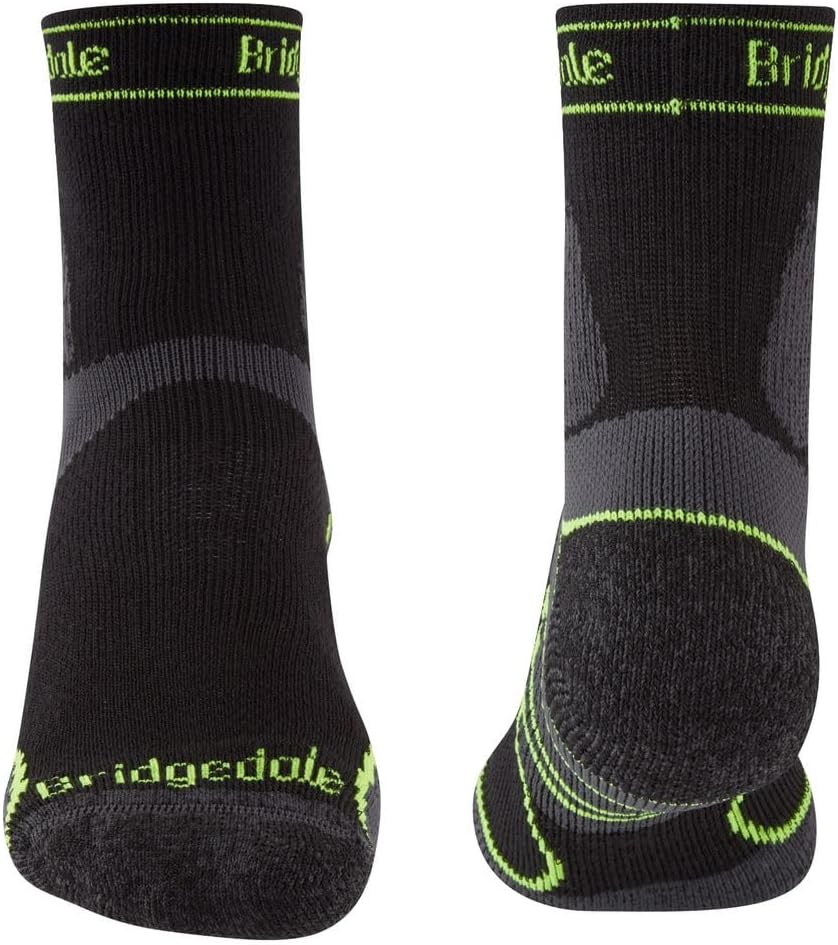 Bridgedale Men's Trail Run Lightweight T2 Merino Performance ¾ Crew