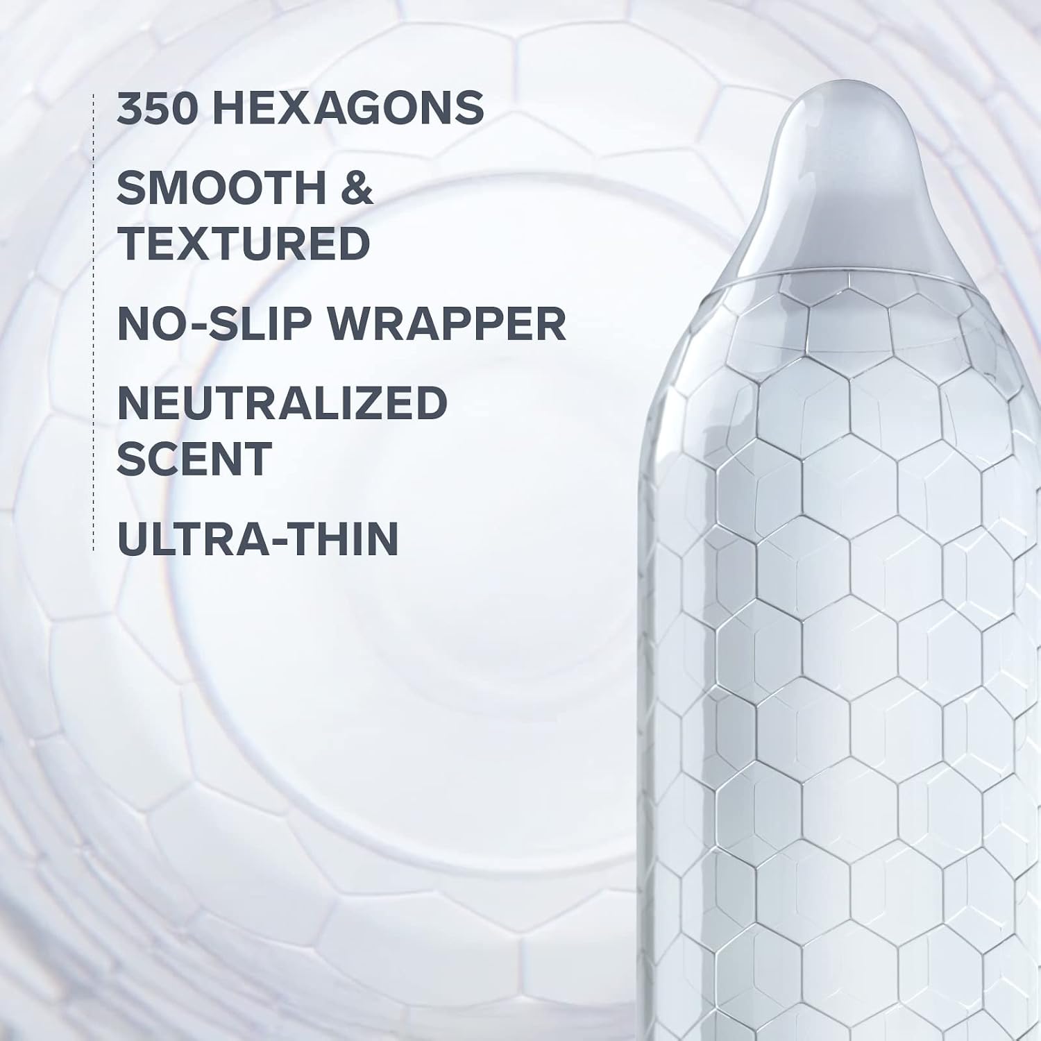 LELO HEX Original - Ultra Thin Condoms, Increased Strength, 12 Pack | This ultra thin condom offers increased strength without reducing sensation, for comfortable, reliable protection.