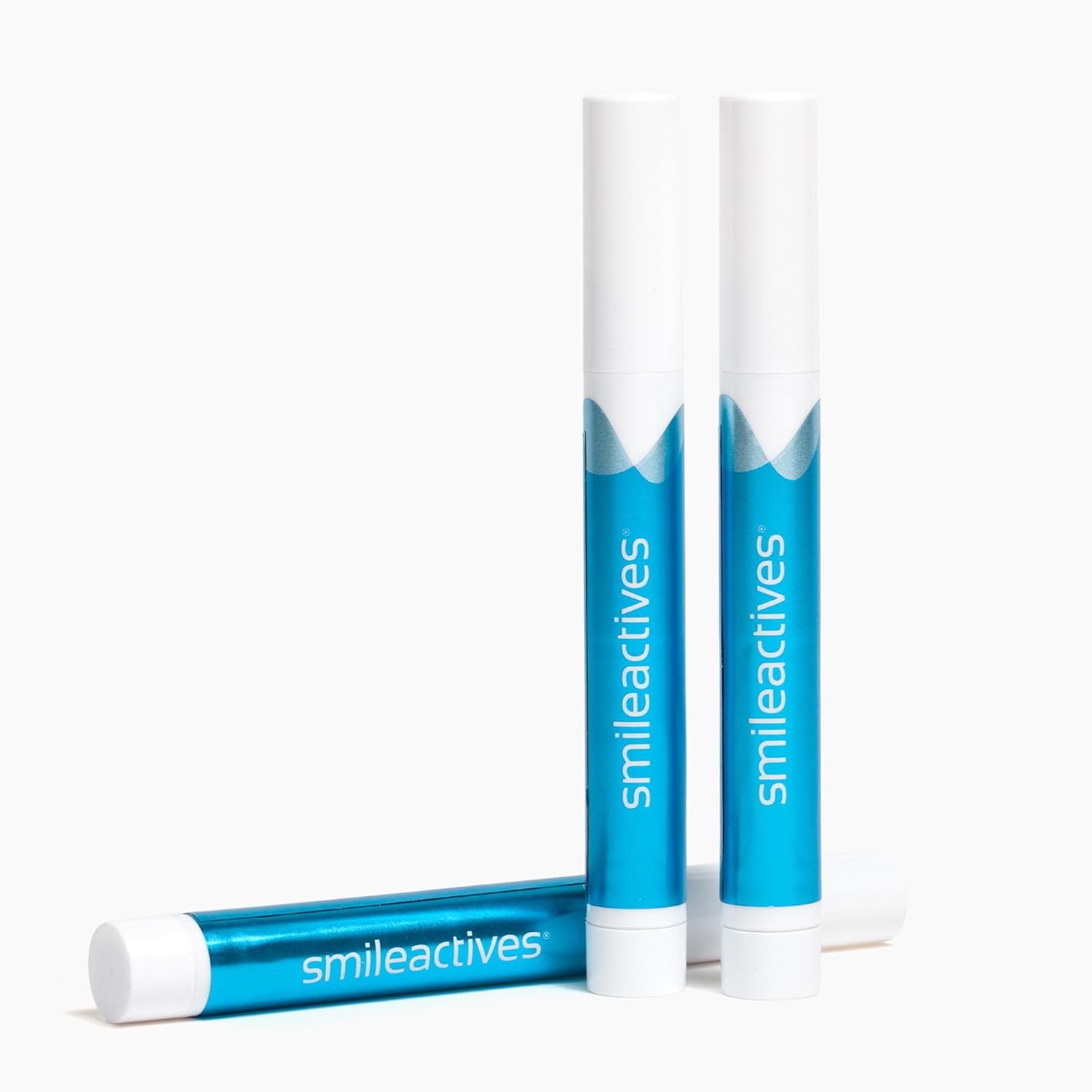 Smileactives Teeth Whitening Pen, Stain Remover Gel, Vanilla Mint, 2-Pack | Precision Brush-Tip Applicator, Dental-Grade Formula, Travel-Ready Design