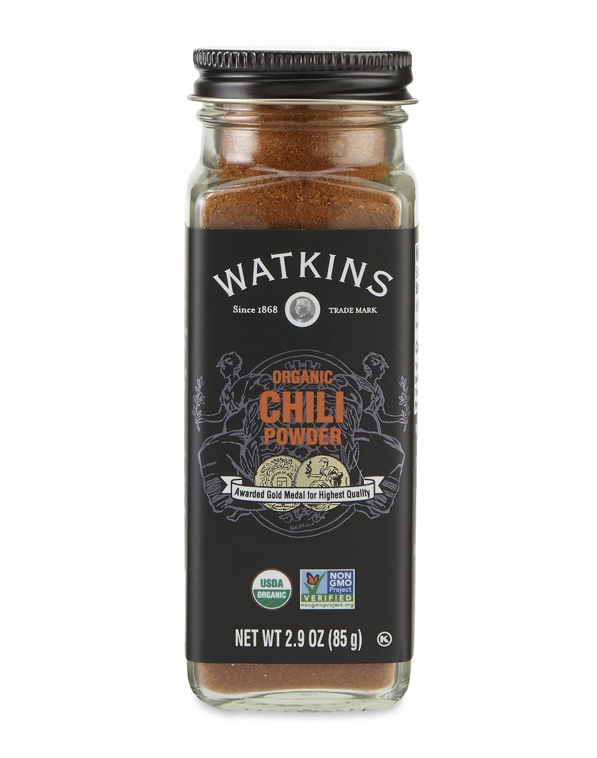 Watkins Gourmet Organic Spice Jar, Garlic Salt, 4.97 Ounce