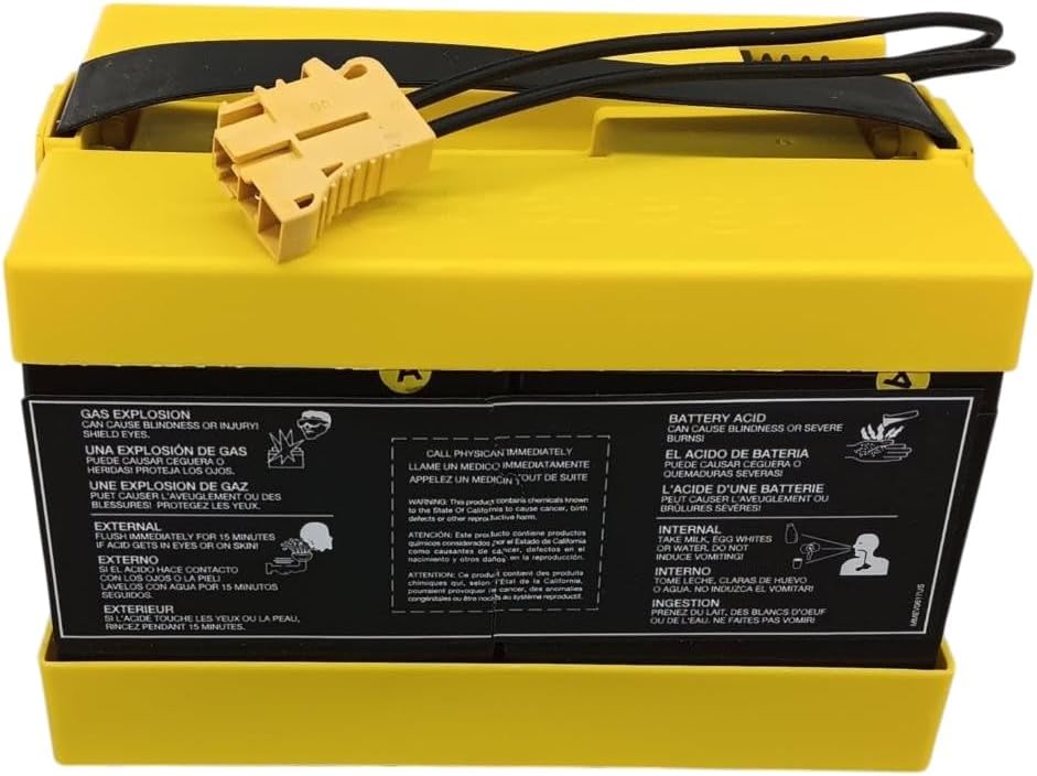 Peg Perego Official 24 Volt Replacement Battery for Ride on Toys, All Season Performance, Works with Licensed Peg Perego Ride on Toys