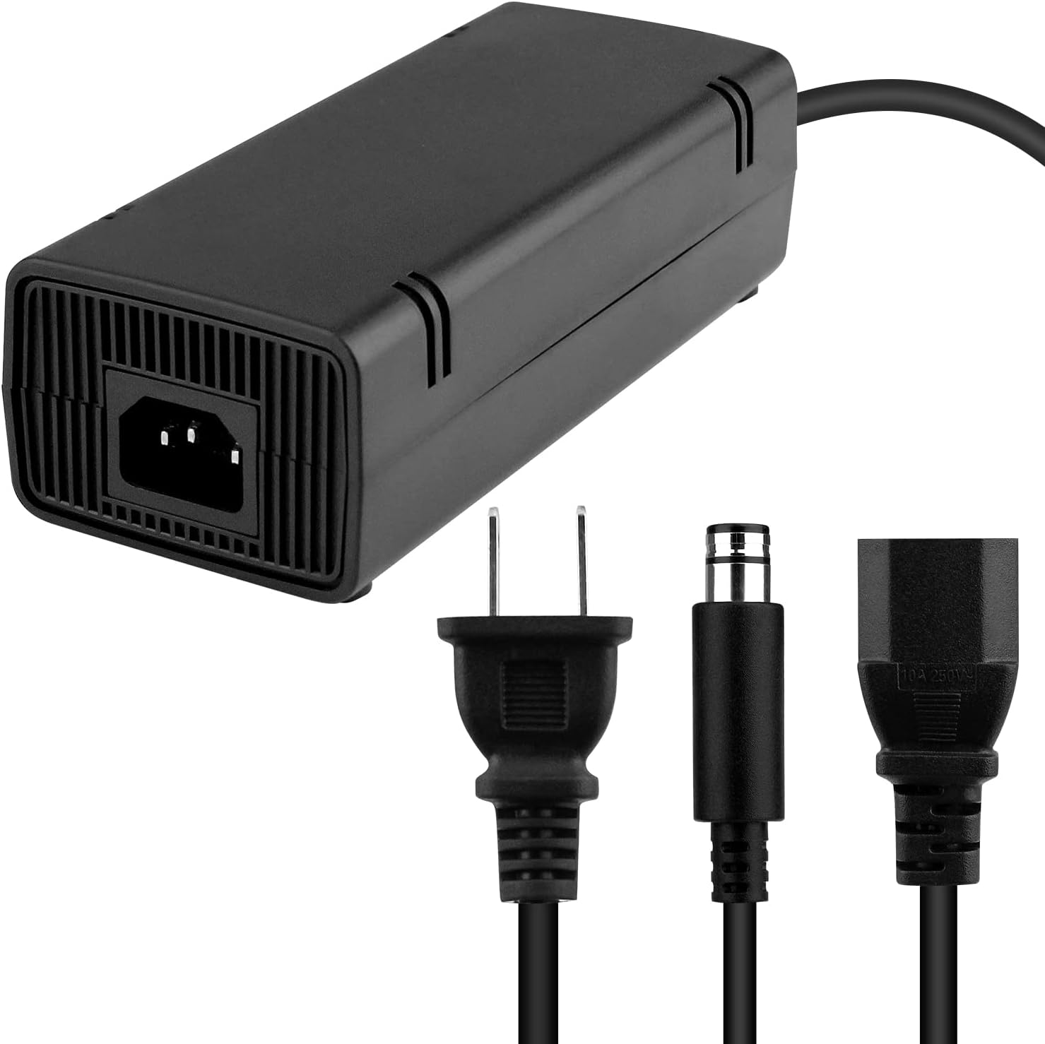 OSTENT US AC Adapter Charger Power Supply Cable Cord for Microsoft Xbox 360 E Console
