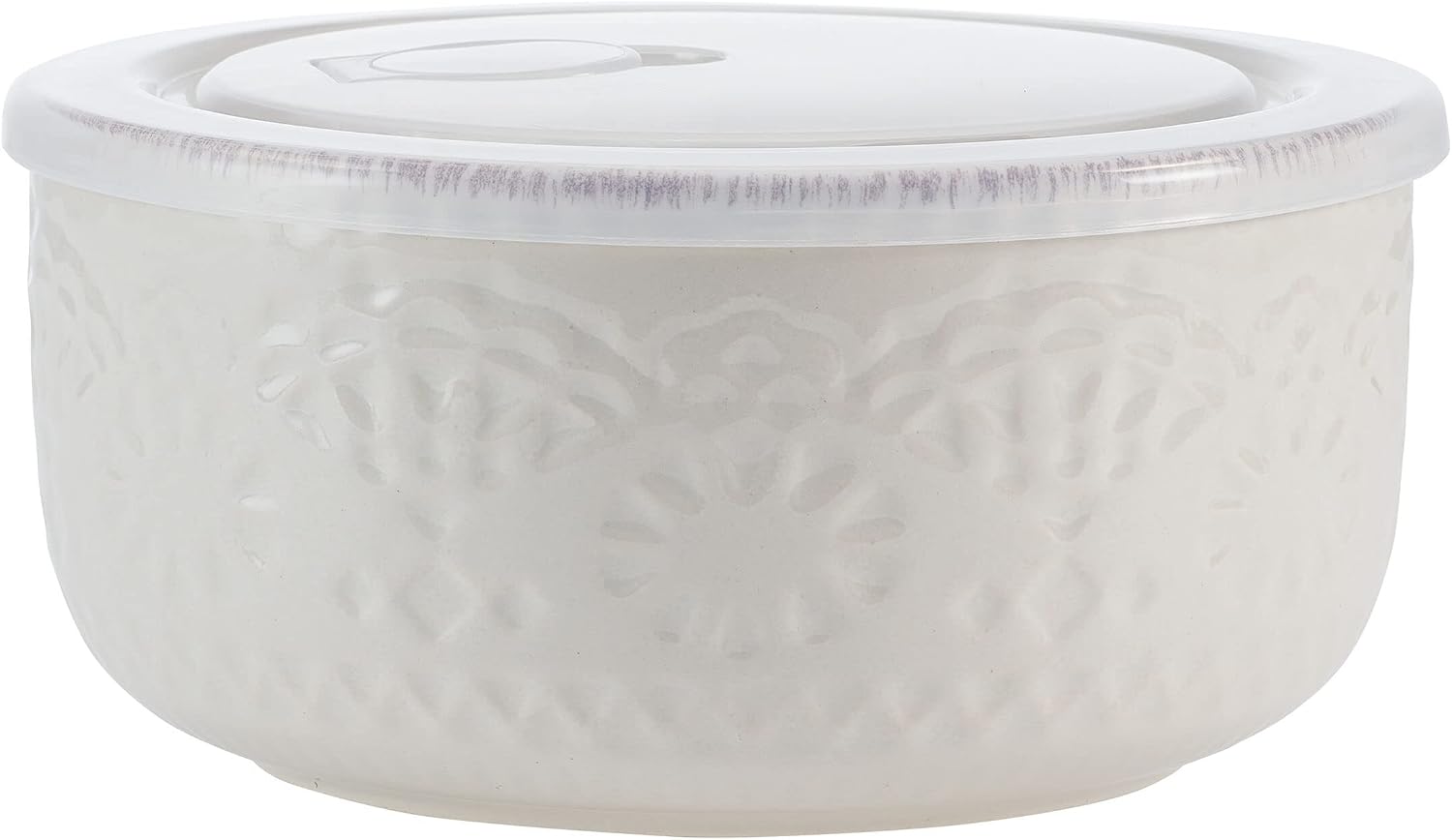 Pfaltzgraff Chateau Cream 16-Piece Stoneware Dinnerware Set, Service for 4, Off White