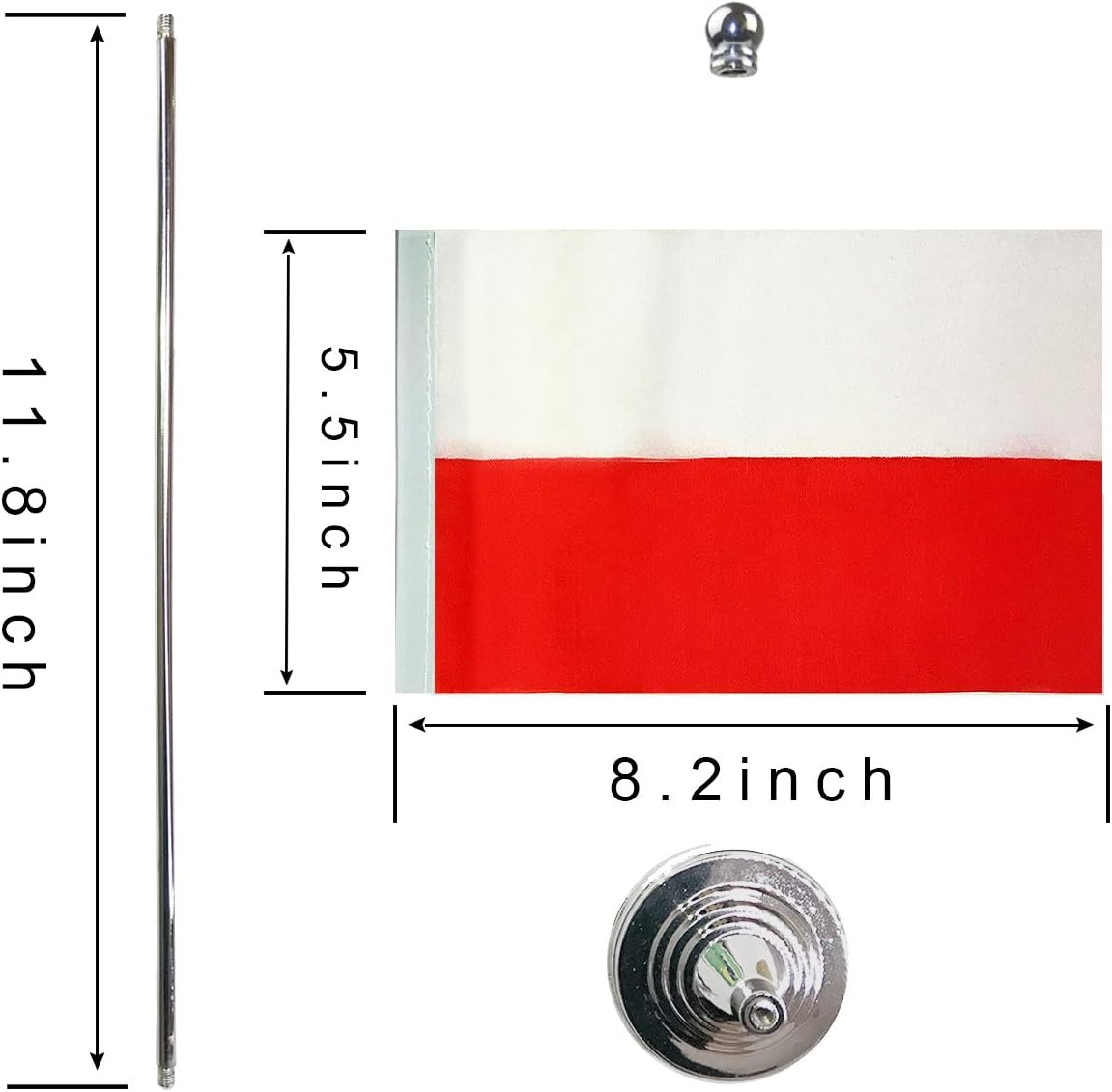 Nicaragua Flag - Table & Desk Flag, Office Decor, Festival Banners