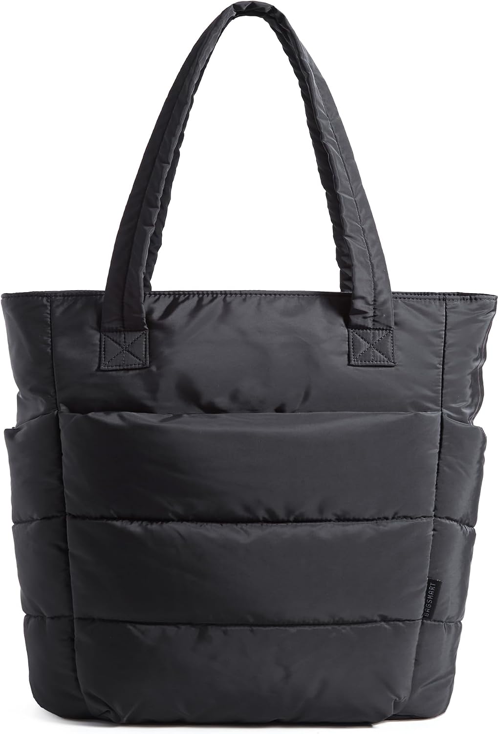 BAGSMART Tote Bag for Women, Lightweight Puffy Tote Bag with Compartments Shoulder Bag Handbag for Travel, Work, Gym | Lightweight
