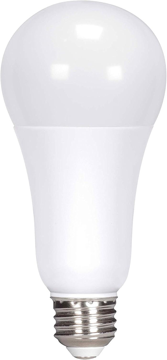 Satco S11332 LED A21 Lamp, 5000K, 220 deg. Beam Angle , White