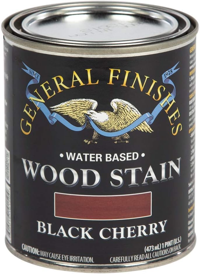General Finishes Water Based Wood Stain, 1 Quart, Antique Oak