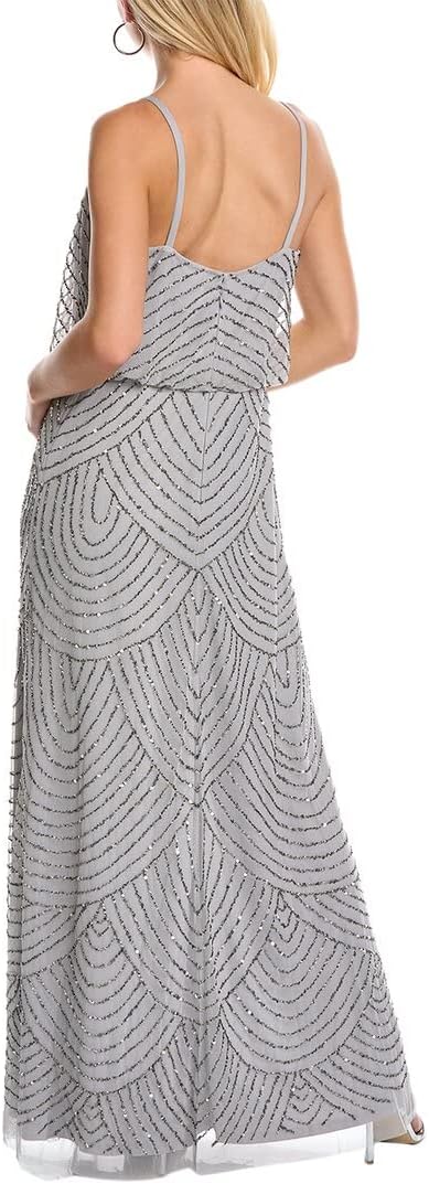Adrianna Papell Women's Long Blouson Dress
