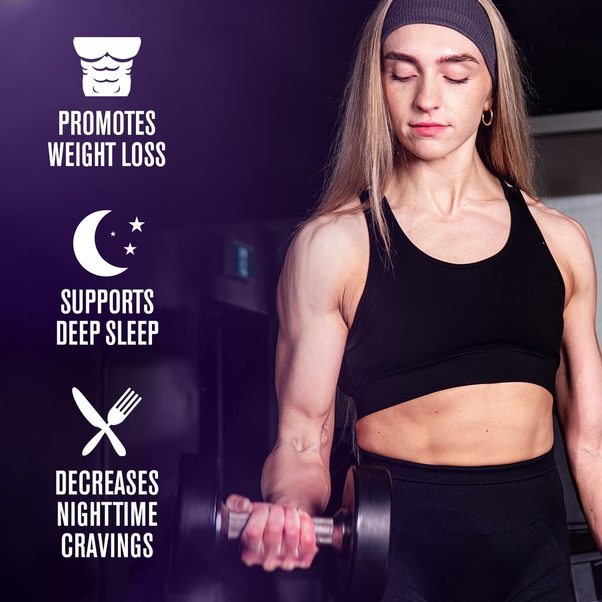 Jacked Factory Lean PM Night Time Fat Burner, Sleep Aid Supplement
