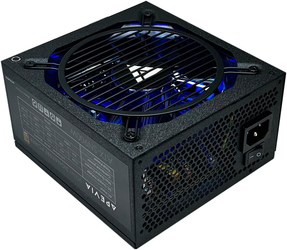 Apevia ATX-SN900W Signature 900W 80+ Bronze Semi Modular Power Supply