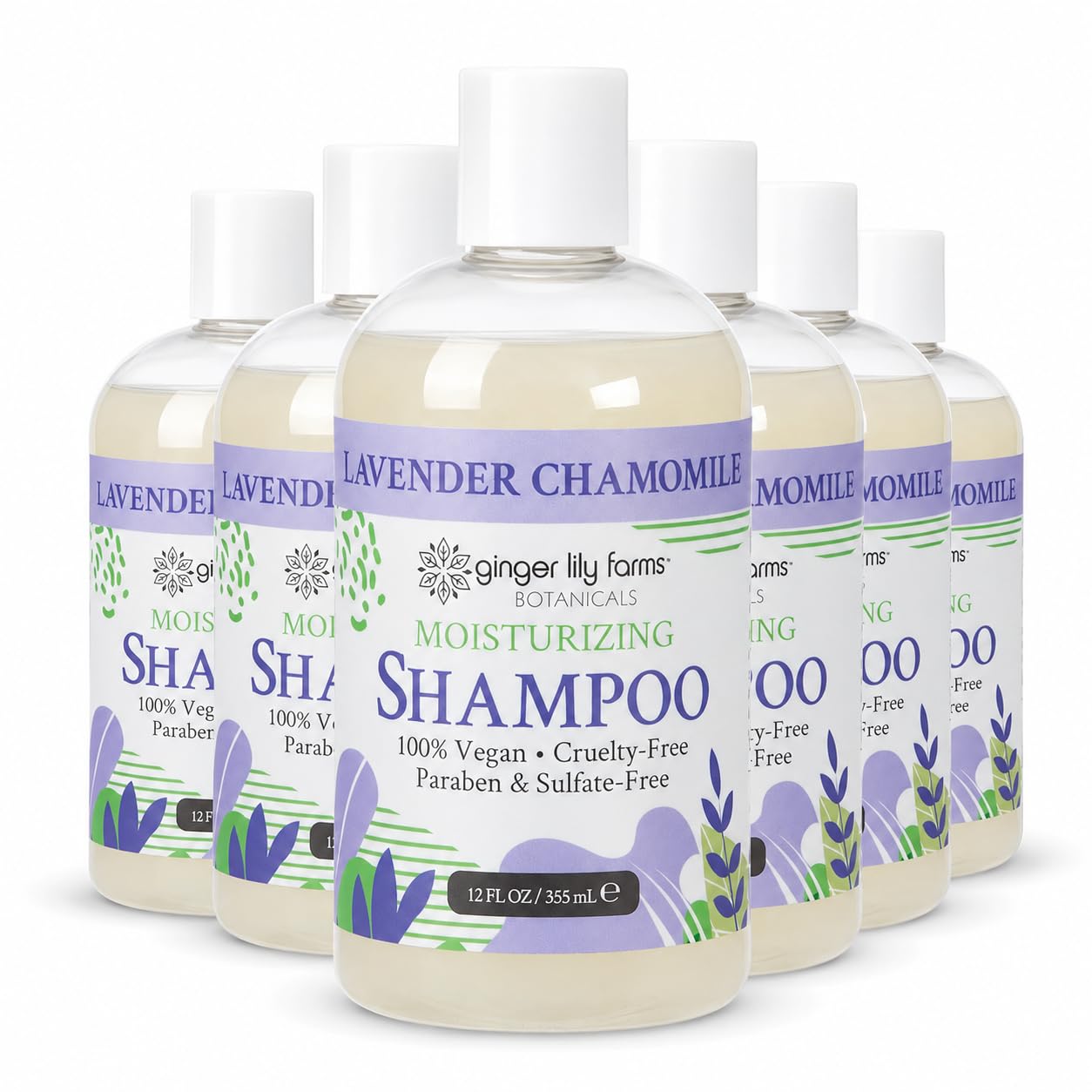 Ginger Lily Farms Botanicals Moisturizing Shampoo for All Hair Types, Coco Mango, 100% Vegan & Cruelty-Free, Coconut Mango Scent, 1 Gallon (128 fl oz) Refill | for Hands, Body & Hair, Moisturizing Wash, Salon Wash, Spa Cleanser, Salon & Spa Essentials, M…