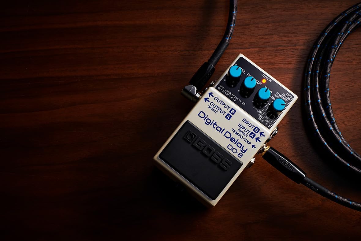 BOSS Digital Delay Guitar Effects Pedal (DD-8)