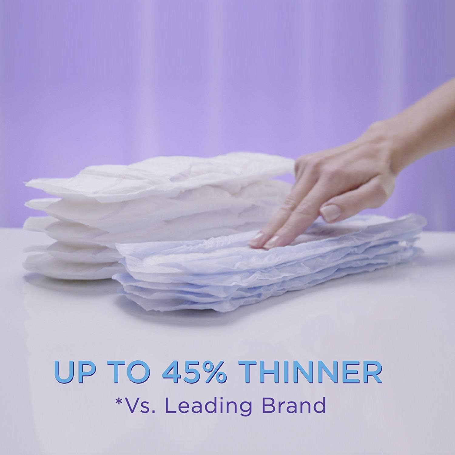 Always Discreet Adult Incontinence Pads for Women, Drier, 4 Drop Long Length, Moderate Absorbency, Pads for Bladder Control Management, Bladder Leaks, & Postpartum Pads, 54ct