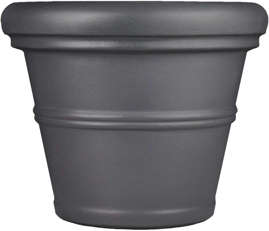 Tusco Products T30 Rolled Rim Pot, Round, Terra Cotta, 30-Inch
