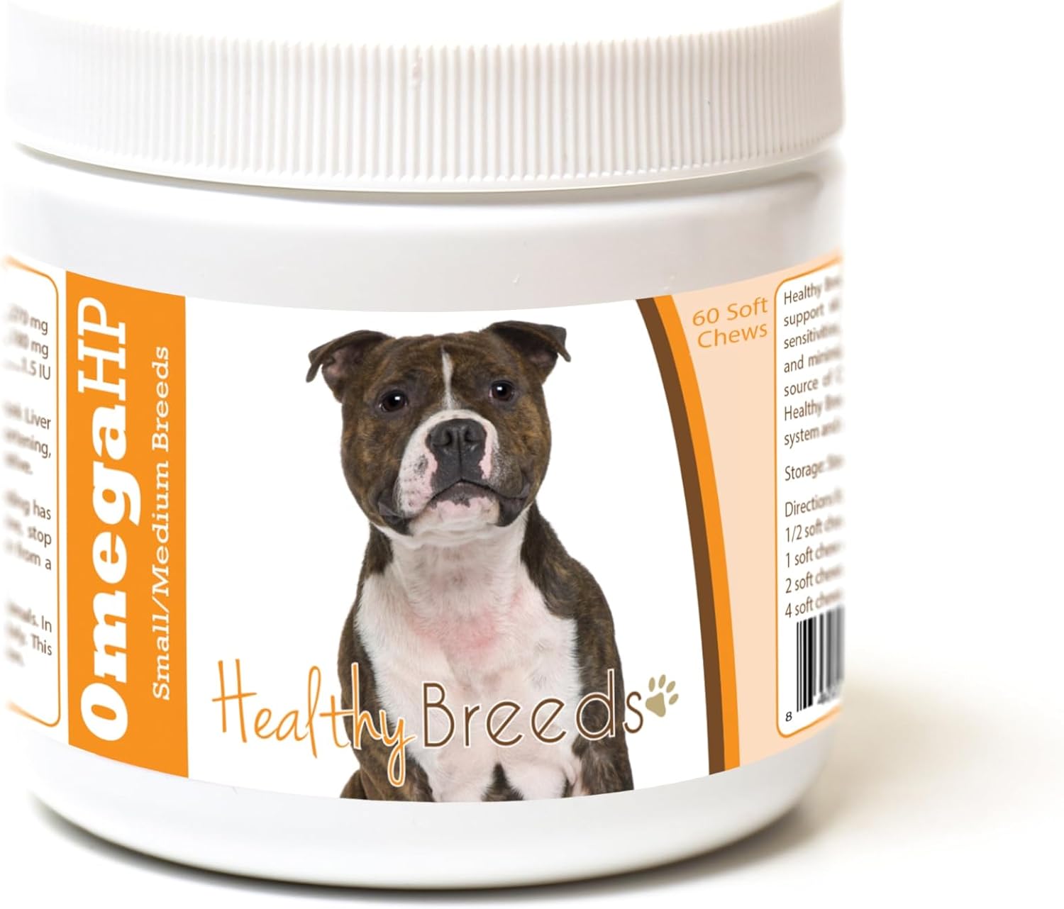 Healthy Breeds Siberian Husky Omega HP Fatty Acid Skin and Coat Support Soft Chews 60 Count