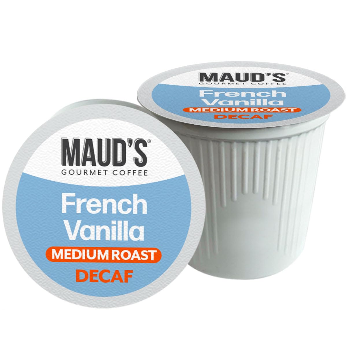 Maud’s Decaf Dark Roast Coffee Pods, 100ct | Decaffeinated Coffee in Single Serve Pods – Compatible with Keurig Coffee Makers