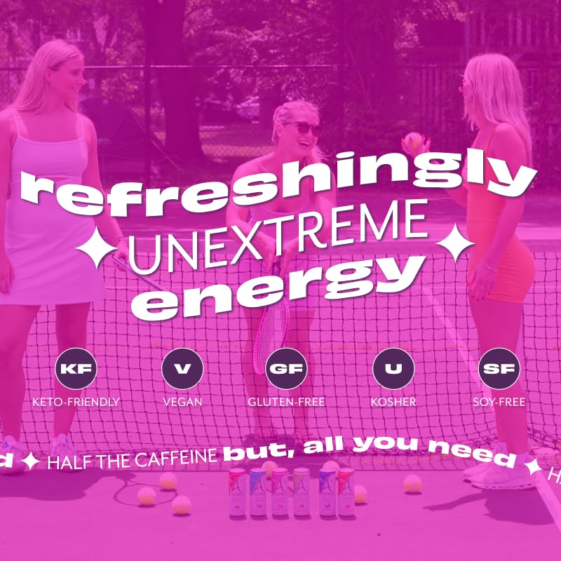 ASPIRE® Raspberry Acai, Healthy Energy Drink 80mg Natural Caffeine, Zero Sugar No Carbs Keto Friendly, 12 Pack Green Tea Sugar Free Drink Low Caffeine Zero Calorie