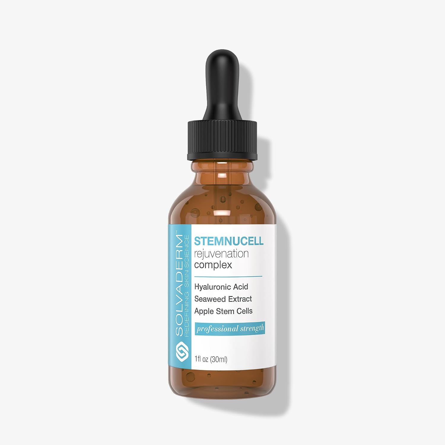 Solvaderm Stemnucell Anti-Aging Facial Serum – Reduces Wrinkles, Fine Lines & Expression Lines – Plant Stem Cells