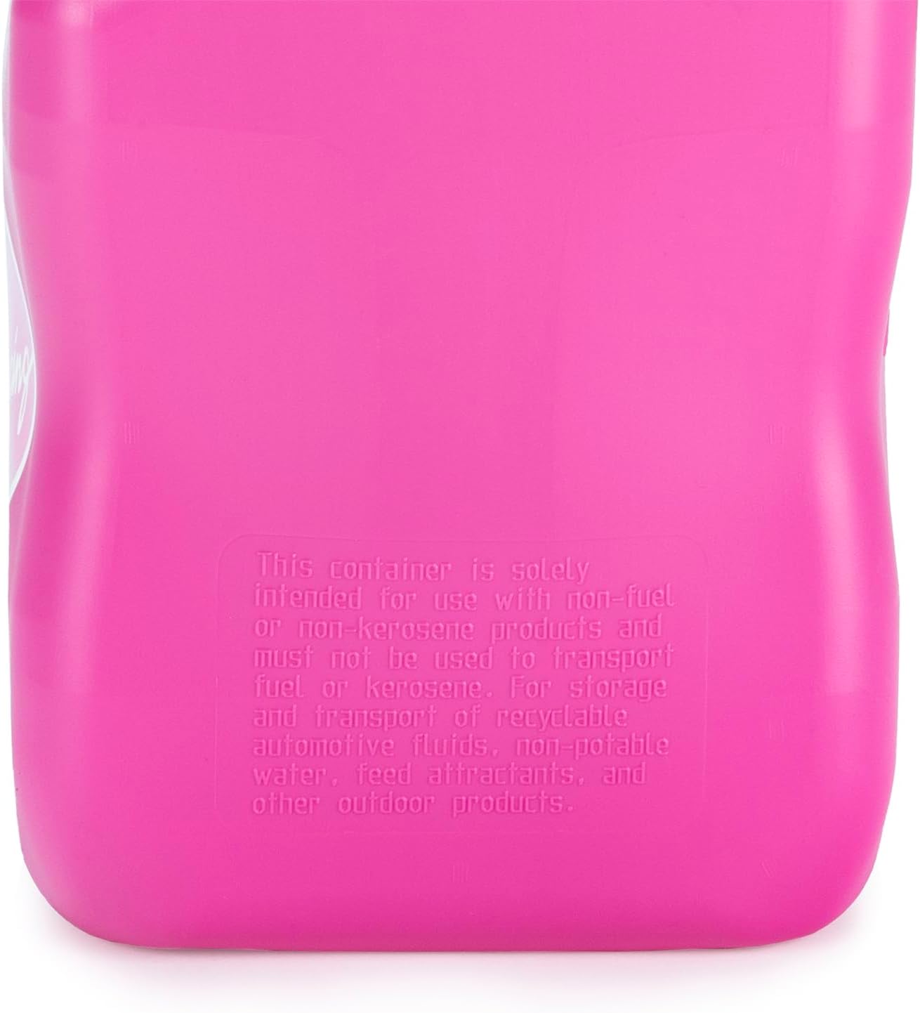 VP Racing 4x3812+3044B Motorsport Jug 5.5 Gallon Pink 4 Pack - Deluxe Hose, Tight Seal