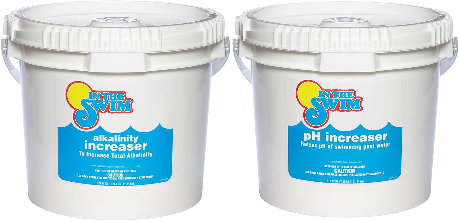 In The Swim pH Increaser for Pools - 5 Pounds | Granular 100% Sodium Carbonate (Soda Ash) to Raise pH Up