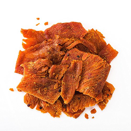 Perky Jerky Original Turkey Jerky, Low Sodium - 10g Protein per Serving - Low Fat - 100% U.S. Sourced - Tender Texture and Bold Flavor, 2.2 Ounce (Pack of 12)