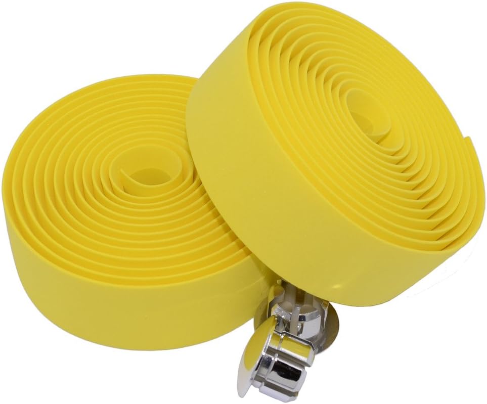 KINGOU EVA Road Bike Handlebar Tape Bicycle Bar Wraps - 2PCS Per Set