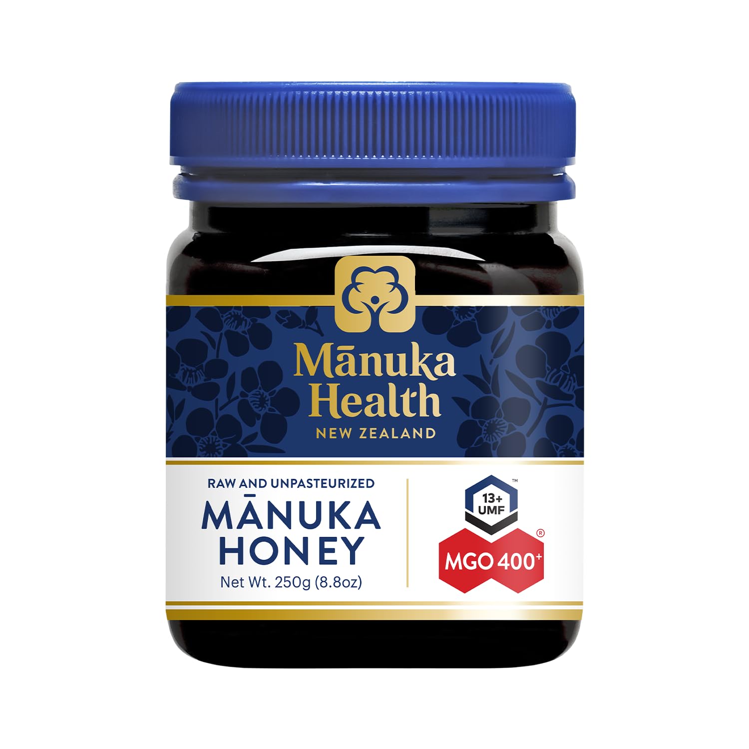 Manuka Health UMF 16+/MGO 573+ Manuka Honey (250g/8.8oz), Superfood, Authentic Raw Honey from New Zealand