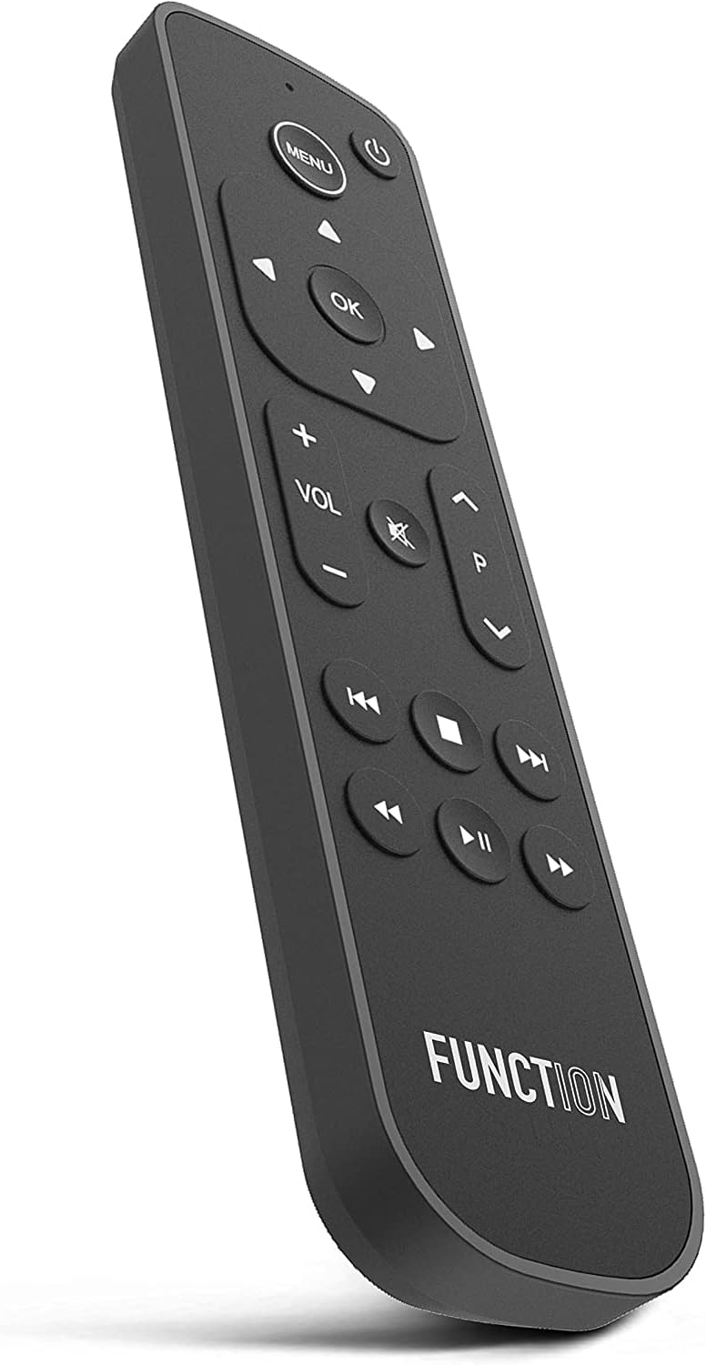 Function101 Button Remote for Apple TV (Infrared Edition) — Apple TV Replacement Remote for Apple TV 4K & All Models | Traditional Button Layout