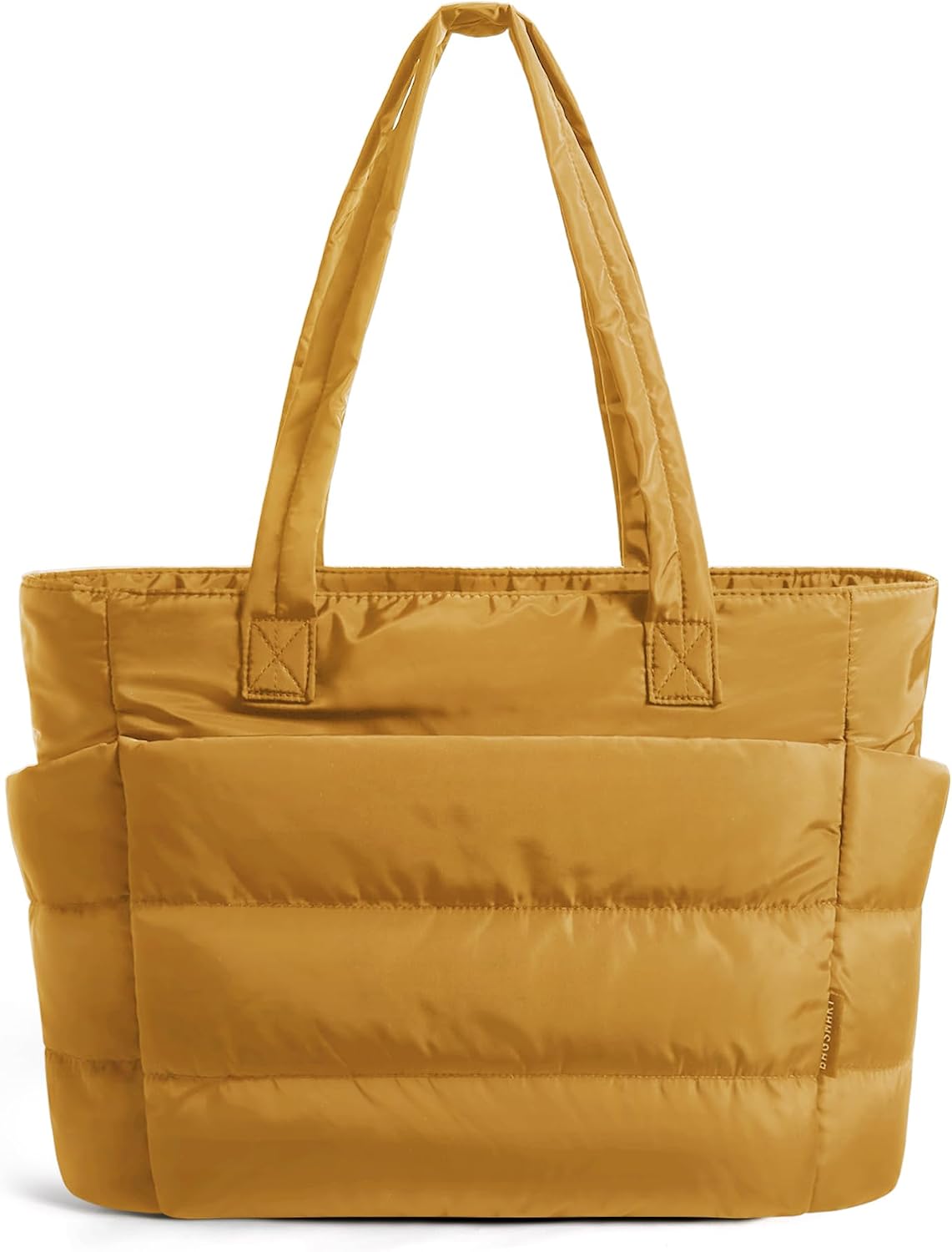 BAGSMART Tote Bag for Women, Lightweight Puffy Tote Bag with Compartments Shoulder Bag Handbag for Travel, Work, Gym | Lightweight