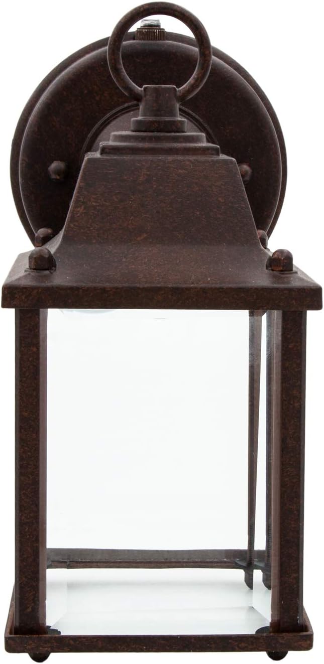 Maxxima LED Aged Bronze Outdoor Wall Light, Photocell, 650 Lumens 3000K