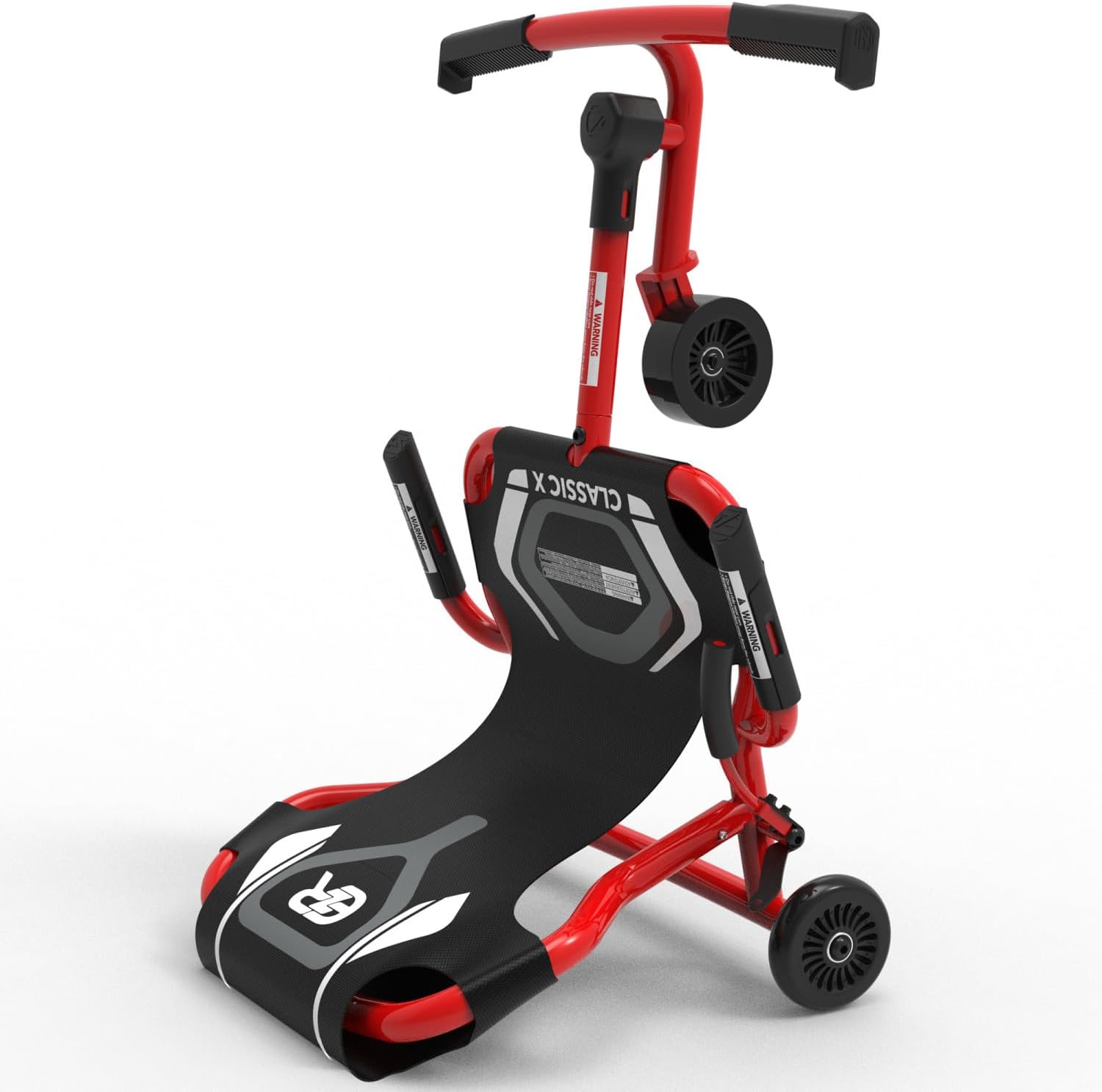 EzyRoller Classic X Ride On Toy for Kids, Ages 3-12, Up to 154 lbs - Black
