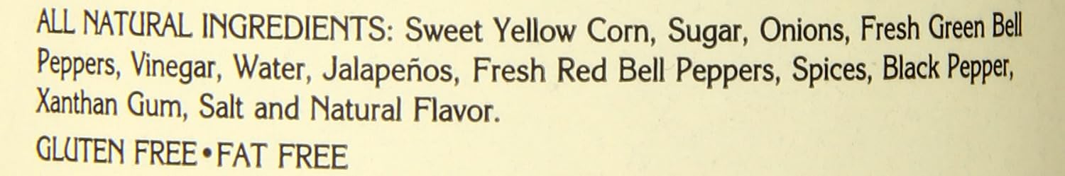Jardine's 7J Ranch Sweet N Spicy Corn Relish, Medium, 16 Ounce
