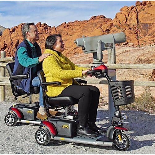 Challenger Mobility BUZZAROUND EX Extreme 3-Wheel Heavy Duty Long Range Travel Scooter GB118