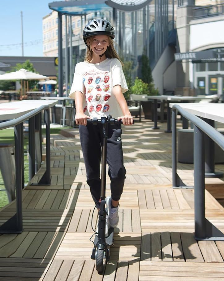 Hiboy S2 Lite Electric Scooter - 6.5" Solid Tires - Up to 10.6 Miles Long-Range & 13 MPH Portable Folding Commuting Scooter for Teens/Adults (Black)