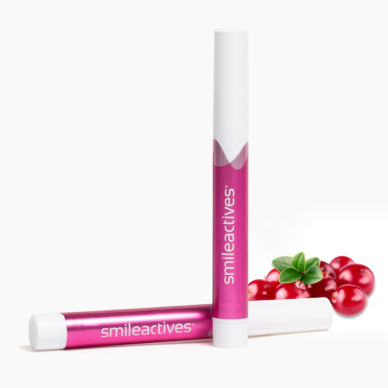 Smileactives Teeth Whitening Pen, Stain Remover Gel, Vanilla Mint, 2-Pack | Precision Brush-Tip Applicator, Dental-Grade Formula, Travel-Ready Design