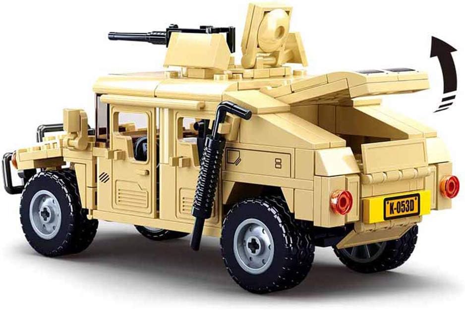 Military Vehicle Building Toy for Age 6 7 8 9 10 11 12+, Battle Brick, Compatible with Major Brand