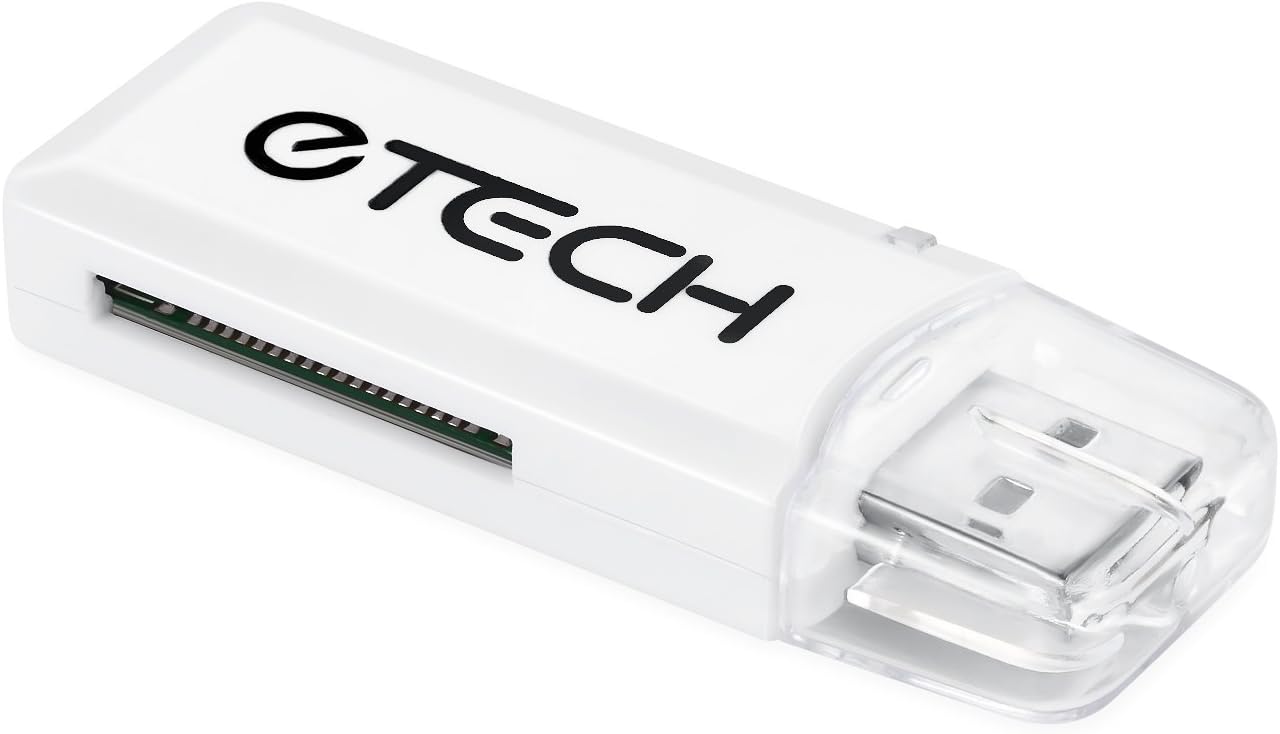 eTECH USB2.0 High Speed xD Memory Card Reader Supports Olympus and Fuji XD Picture Card 1GB 2GB