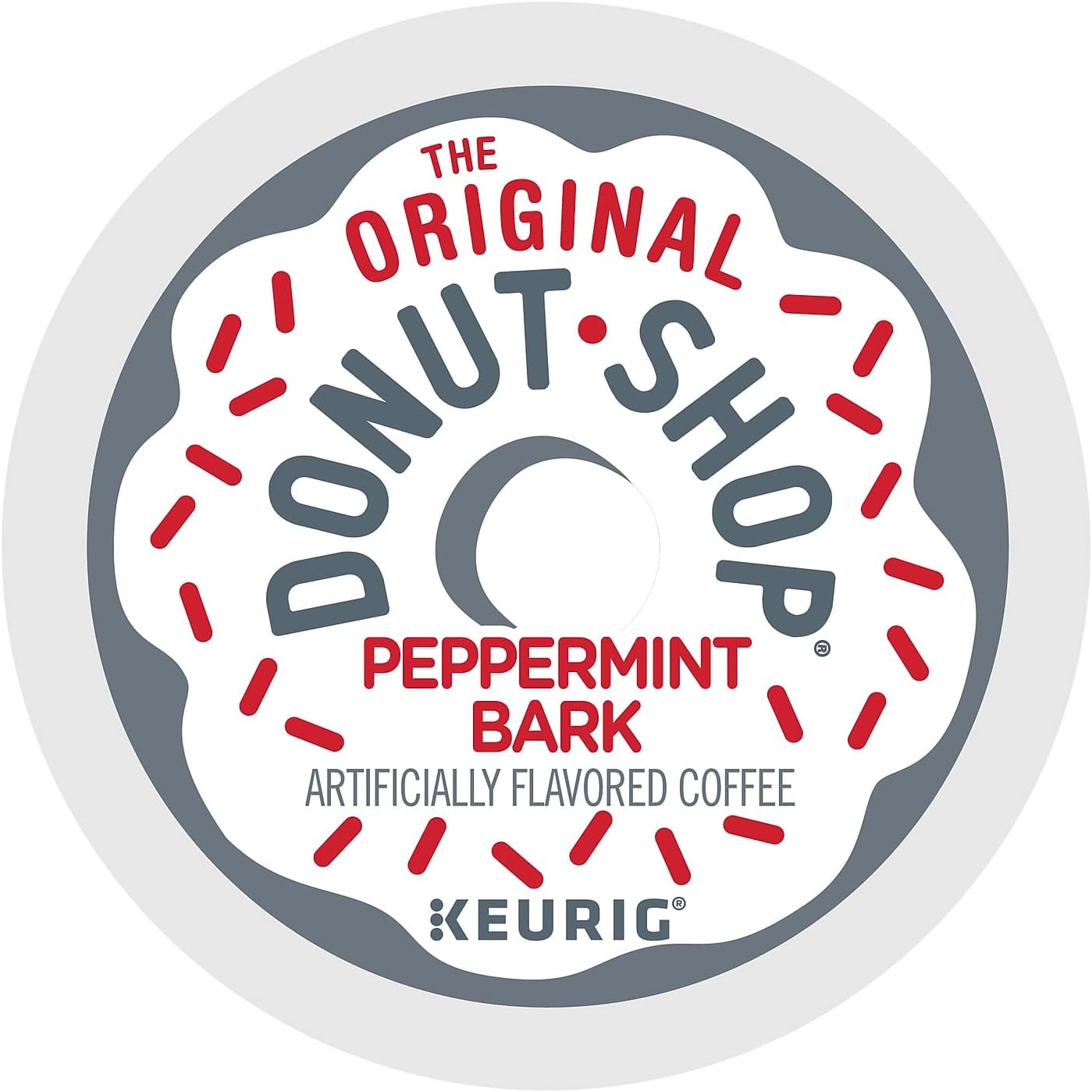 The Original Donut Shop Peppermint Bark K-Cup Pods, 24/box