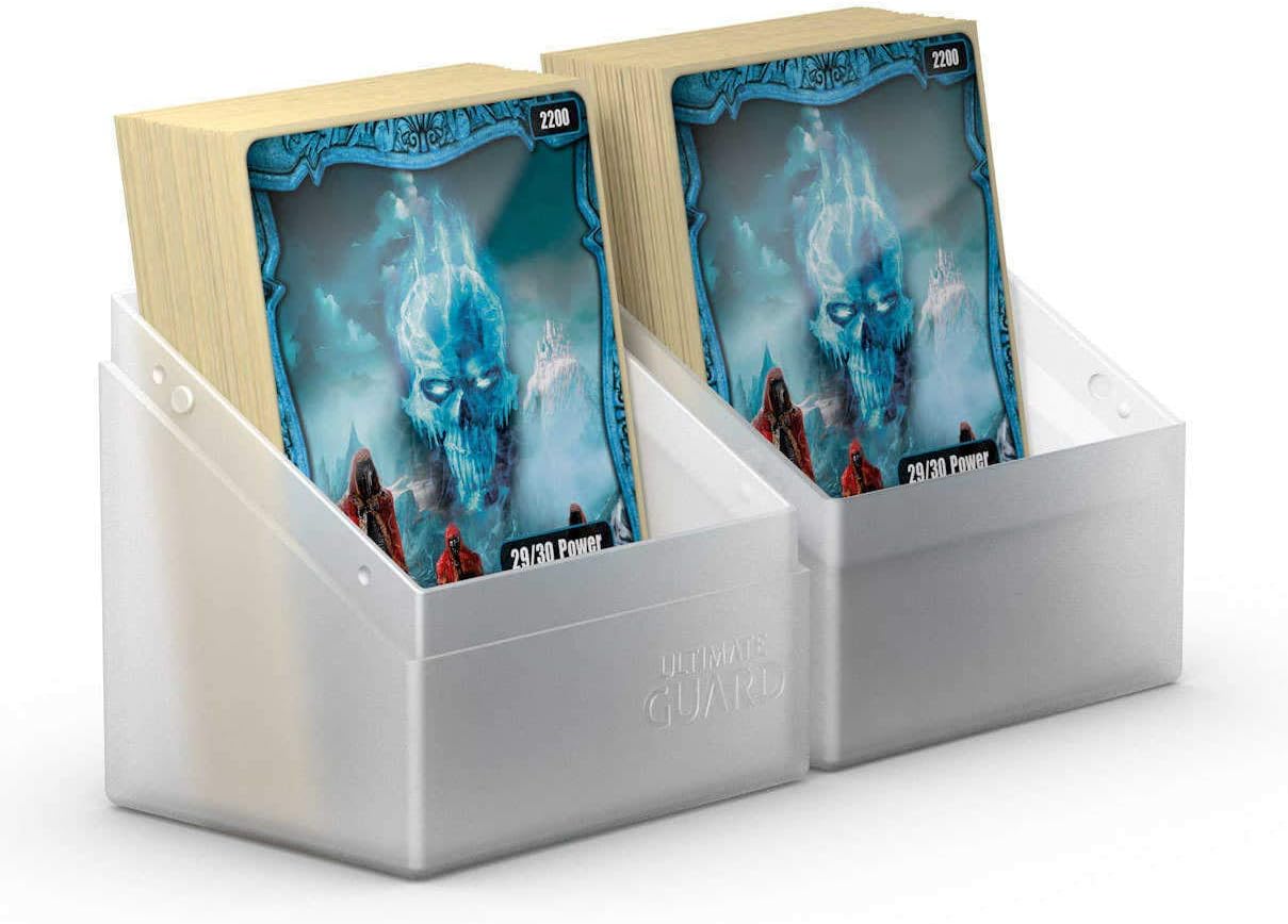 Ultimate Guard Boulder 100+ Classic, Deck Case for 100 Double-Sleeved TCG Cards, Emerald, Secure & Durable Storage for Trading Card Games, Soft-Touch Finish