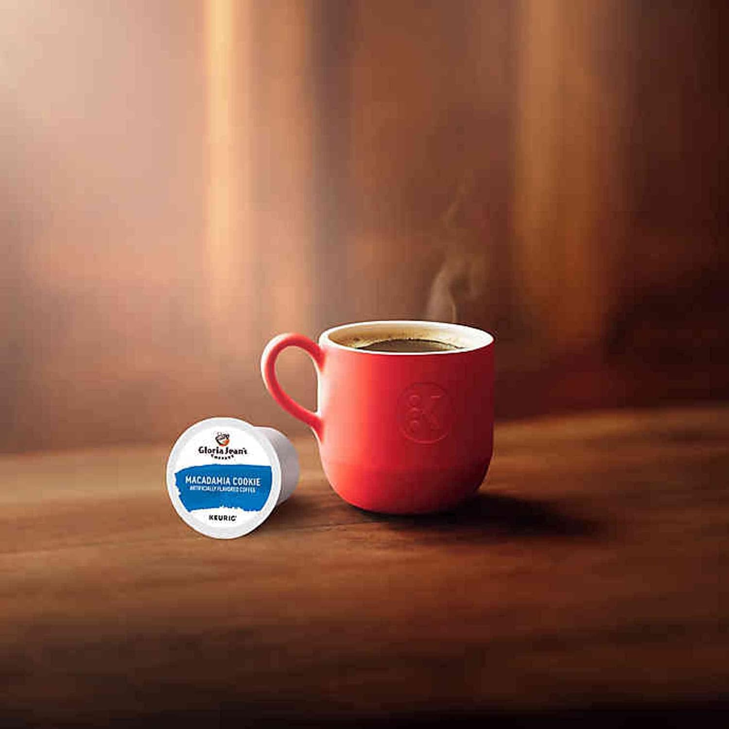 Gloria Jean's Coffees Butter Toffee, Single-Serve Keurig K-Cup Pods, Flavored Medium Roast Coffee, 96 Count