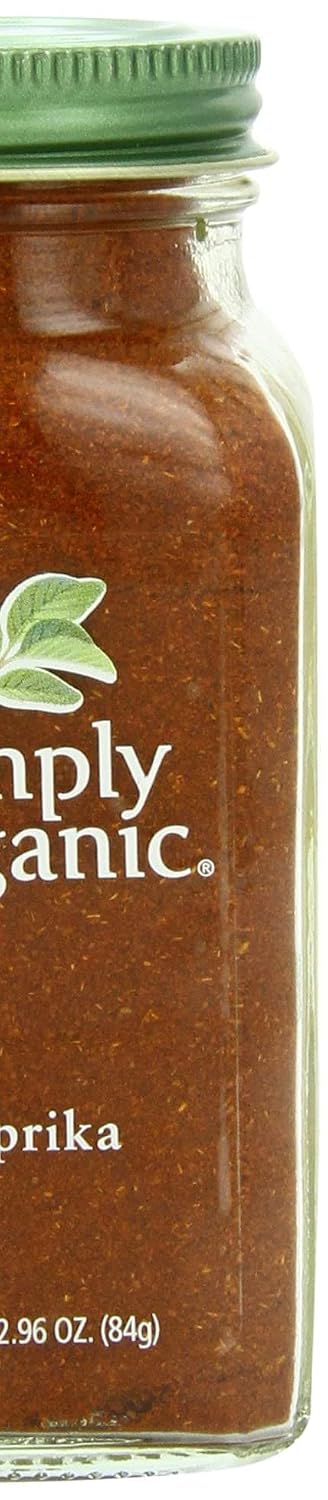 Simply Organic Cayenne Pepper, 2.89 Ounce | Pure, Organic Cayenne Peppers, No GMO's, Kosher Certified