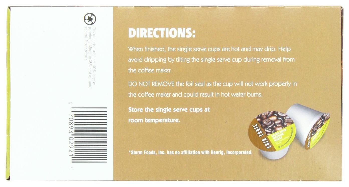 Caza Trail Coffee, Kona Blend, 100 Single Serve Cups