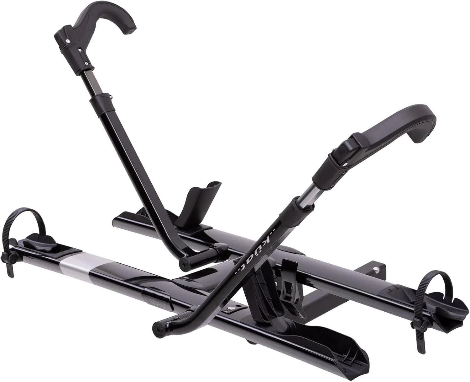 Kuat Sherpa 2.0 Compact 2-Bike Transporting Hitch Rack | Durable Lightweight Aluminum Compact 2-Bike Transporting Hitch Rack w/Cable Lock & Foldable Tire Cradles, 40 Lbs per Tray