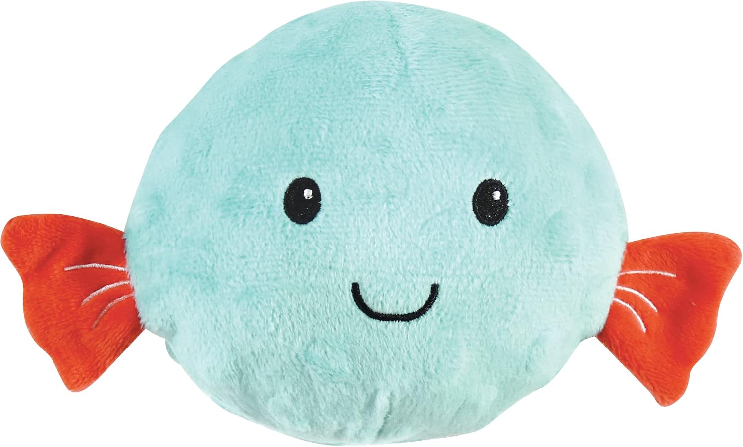 Luvable Friends Unisex Baby Squeaky Plush Dog Toy With Rope