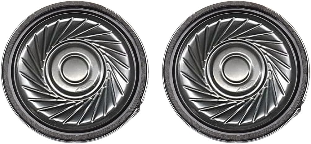 uxcell 0.5W 16 Ohm Micro Internal Speaker Magnet Loudspeaker 36mm Dia 2pcs
